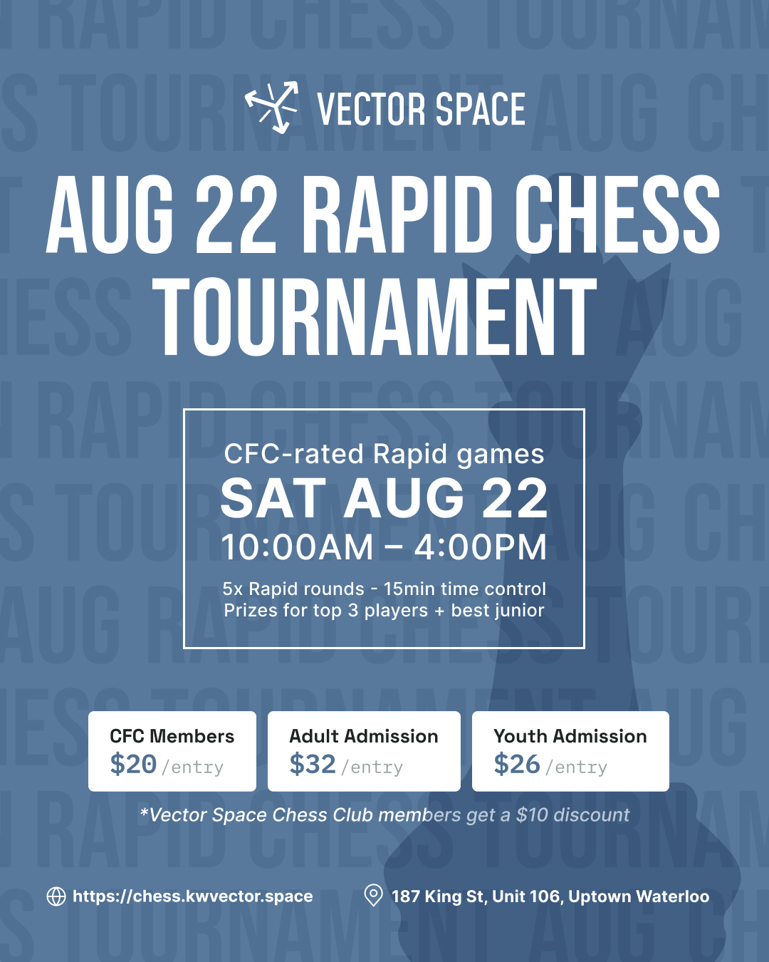 Aug 22 Rapid Open Tournament