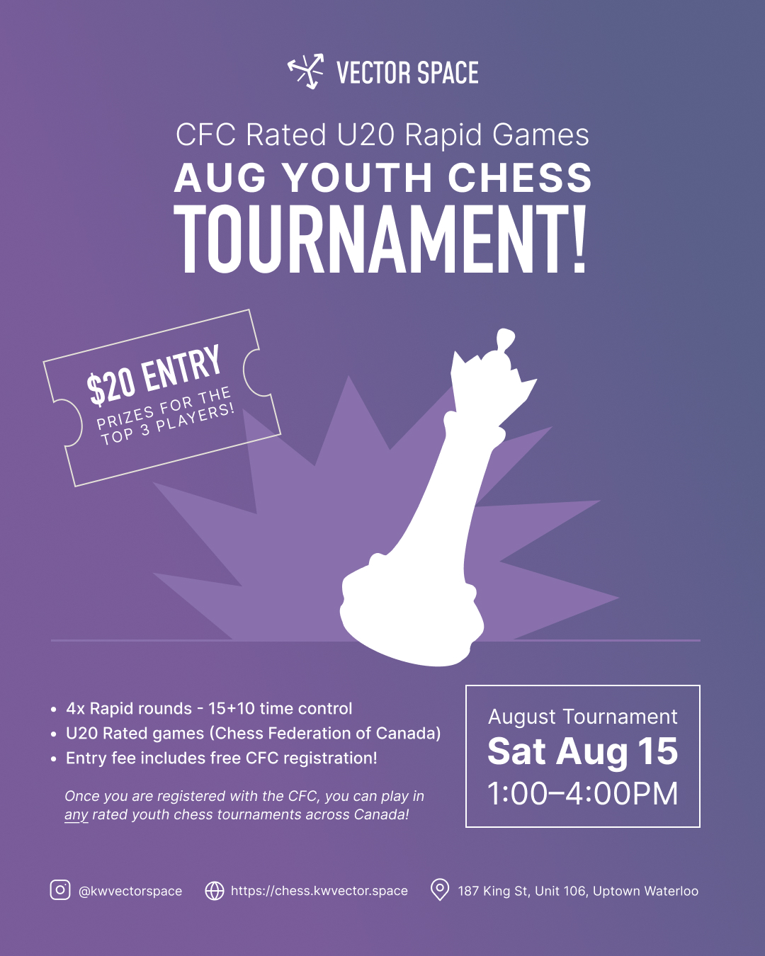 August Youth Rapid Tournament